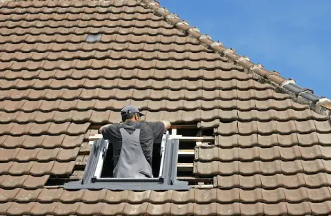 Pose de velux - Bayel